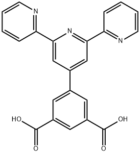 5-([2,2':6',2''-terpyridin]-4'-yl)isophthalic acid Struktur