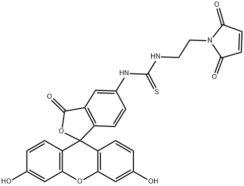 FLUORESCEIN MALEIMIDE Struktur