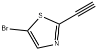 Thiazole, 5-bromo-2-ethynyl- Struktur