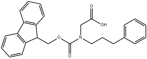 Glycine, N-[(9H-fluoren-9-ylmethoxy)carbonyl]-N-(3-phenylpropyl)-