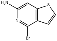 4-Bromothieno[3,2-c]pyridin-6-amine Struktur