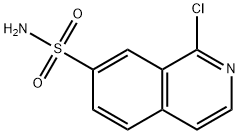 7-Isoquinolinesulfonamide, 1-chloro- Struktur