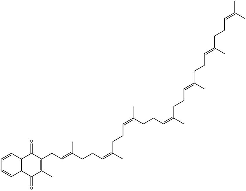 Vitamin K2 Impurity 11 Struktur