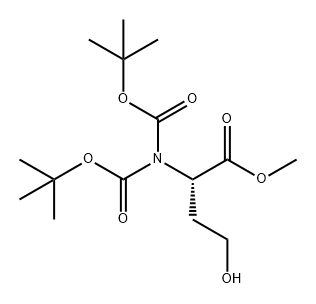 L-Homoserine, N,N-bis[(1,1-dimethylethoxy)carbonyl]-, methyl ester