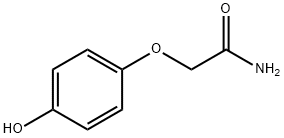 2-(4-hydroxyphenoxy)acetamide Struktur