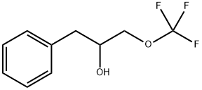 1-phenyl-3-(trifluoromethoxy)propan-2-ol Struktur