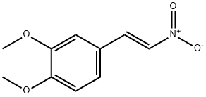 Benzene, 1,2-dimethoxy-4-[(1E)-2-nitroethenyl]- Struktur