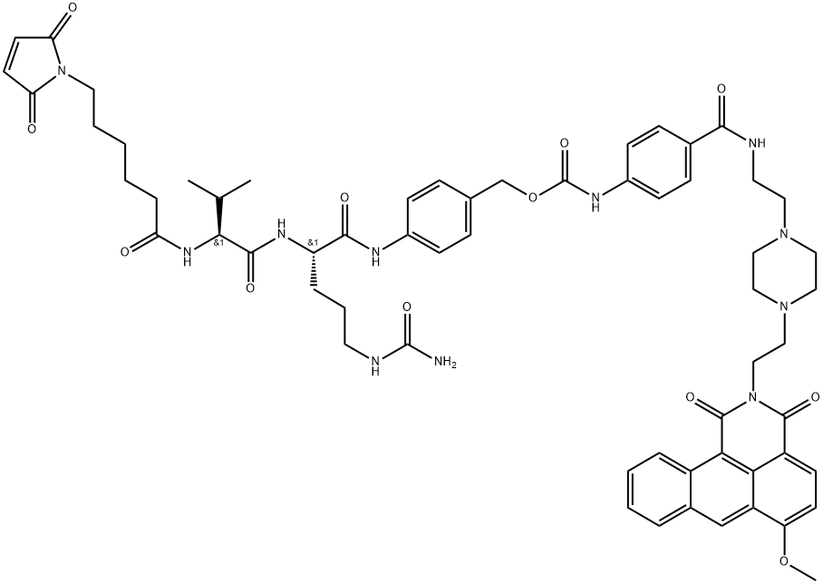 Mal-VC-PAB-ABAEP-Azonafide Struktur