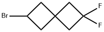 6-bromo-2,2-difluoro-spiro[3.3]heptane Struktur