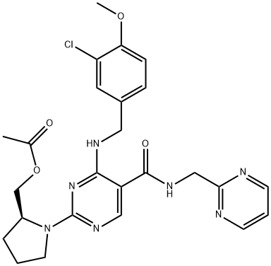 O-Acetyl Avanafil Struktur