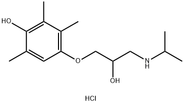 Metipranolol Desacetyl Impurity Struktur