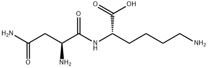 L-Lysine, L-asparaginyl- Struktur