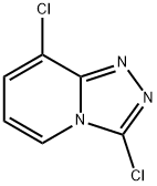 3,8-dichloro-[1,2,4]triazolo[4,3-a]pyridine Struktur