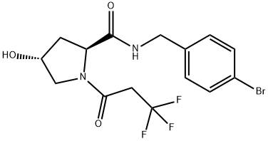 Fluorinated VHL Spy Molecule 4 Struktur