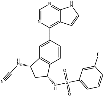 JAK3 covalent inhibitor-1 Struktur