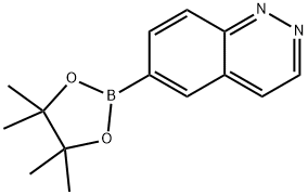 6-(4,4,5,5-Tetramethyl-1,3,2-dioxaborolan-2-yl)cinnoline Struktur