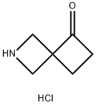 2-Azaspiro[3.3]heptan-5-one, hydrochloride (1:1) Struktur