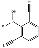 (2,6-dicyanophenyl)boronic acid Struktur