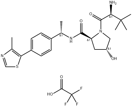 (S,R,S)-AHPC-Me TFA Struktur