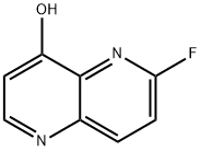 1,5-Naphthyridin-4-ol, 6-fluoro- Struktur