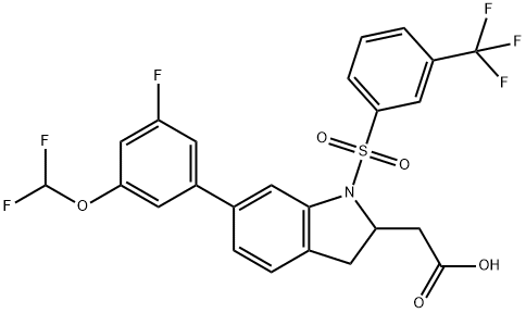 RORγt agonist 1 Struktur