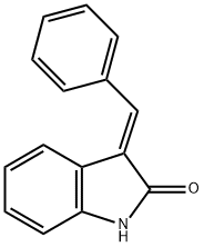 2H-Indol-2-one, 1,3-dihydro-3-(phenylmethylene)-, (3E)- Struktur