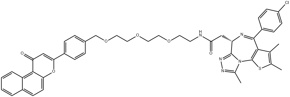 β-NF-JQ1 Struktur