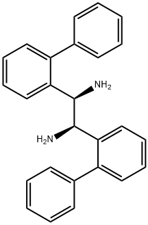 (1R,2R)-1,2-di([1,1'-biphenyl]-2-yl)ethane-1,2-diamine Struktur