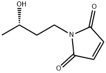 1H-Pyrrole-2,5-dione, 1-[(3S)-3-hydroxybutyl]- Struktur