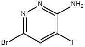 3-Pyridazinamine, 6-bromo-4-fluoro- Struktur