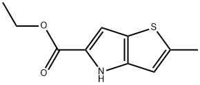 4H-Thieno[3,2-b]pyrrole-5-carboxylic acid, 2-methyl-, ethyl ester Struktur