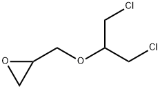 Oxirane, 2-[[2-chloro-1-(chloromethyl)ethoxy]methyl]- Struktur