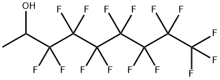 3,3,4,4,5,5,6,6,7,7,8,8,9,9,9-Pentadecafluoro-2-nonanol Struktur