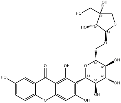 sibiricaxanthone A Struktur