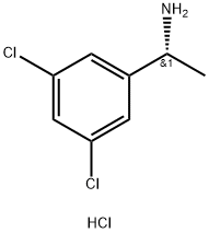 (R)-1-(3,5-dichlorophenyl)ethan-1-amineHydrochloride Struktur