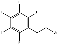 Benzene, 1-(2-bromoethyl)-2,3,4,5,6-pentafluoro- Struktur