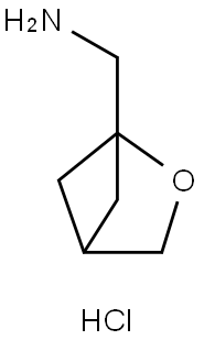 2-Oxabicyclo[2.1.1]hexane-1-methanamine, hydrochloride (1:1) Struktur