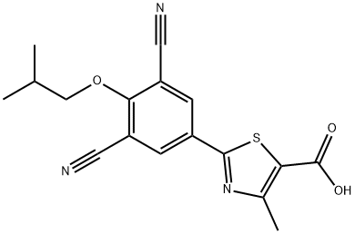 2-(3,5-dicyano-4-isobutoxyphenyl)-4-methylthiazole-5-carboxylic acid