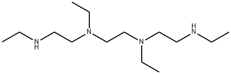 1,2-Ethanediamine, N1,N2-diethyl-N1,N2-bis[2-(ethylamino)ethyl]- Struktur