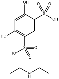 Calcium Dobesilate Impurity 15 Bis-diethylamine Salt Struktur