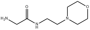 Acetamide, 2-amino-N-[2-(4-morpholinyl)ethyl]- Struktur