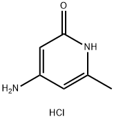 4-Amino-6-methylpyridin-2-ol hydrochloride Struktur