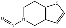 Thieno[3,2-c]pyridine, 4,5,6,7-tetrahydro-5-nitroso- Struktur