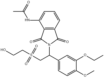 Apremilast Impurity 57 Struktur