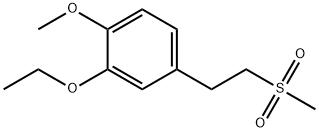 Benzene, 2-ethoxy-1-methoxy-4-[2-(methylsulfonyl)ethyl]- Struktur