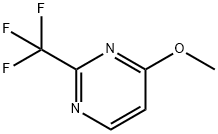 Pyrimidine, 4-methoxy-2-(trifluoromethyl)- Struktur