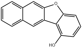 Benzo[b]naphtho[2,3-d]furan-1-ol Struktur