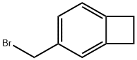 Bicyclo[4.2.0]octa-1,3,5-triene, 3-(bromomethyl)- Struktur