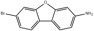 3-Amino-7-brom-diphenylenoxid Struktur