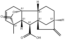 2,3-Didehydro Gibberellin A9 Struktur